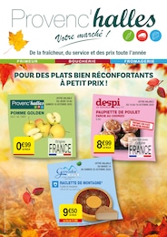 Prospectus Supermarchés Provenc’halles en cours, POUR DES PLATS BIEN RÉCONFORTANTS À PETIT PRIX !, 6 pages, 14/10/2025 - 26/10/2025 Catalogue Supermarchés Provenc’halles en cours à Tencin et alentours, POUR DES PLATS BIEN RÉCONFORTANTS À PETIT PRIX !, 6 pages, 14/10/2025 - 26/10/2025