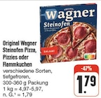 Original Wagner Steinofen Pizza, Pizzies oder Flammkuchen im Angebot bei nah und gut in Jena Original Wagner Steinofen Pizza, Pizzies oder Flammkuchen Angebote von Wagner bei nah und gut Jena für 1,79 €