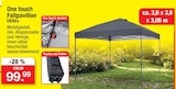 One touch Faltpavillon im Angebot bei Zimmermann in Magdeburg One touch Faltpavillon Angebote bei Zimmermann Magdeburg für 99,99 €