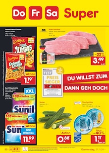 Fisch im Netto Marken-Discount Prospekt "Aktuelle Angebote" mit 51 Seiten (Cottbus)