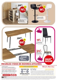 Offre Chaise De Bistrot dans le catalogue Maxi Bazar du moment à la page 10