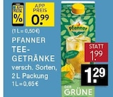 Tee-Getränke im Angebot bei EDEKA in Bottrop Tee-Getränke Angebote von Pfanner bei EDEKA Bottrop für 0,99 €