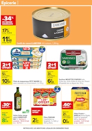 Prix et réduction Huile d'olive vierge dans le prospectus Carrefour en cours Offre Huile d'olive vierge dans le catalogue Carrefour du moment à la page 37