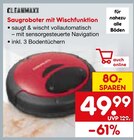 Saugroboter mit Wischfunktion im Angebot bei Netto Marken-Discount in Siegen Saugroboter mit Wischfunktion Angebote von CLEANmaxx bei Netto Marken-Discount Siegen für 49,99 €