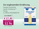 2 kcal Drink Vanille Trinkflasche im Angebot bei mea - meine apotheke in Landshut 2 kcal Drink Vanille Trinkflasche Angebote von Fresubin bei mea - meine apotheke Landshut für 17,95 €
