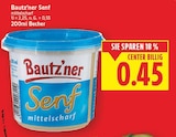 Senf mittelscharf von Bautz'ner im aktuellen E center Prospekt für 0,45 €