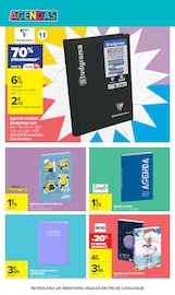 Promos Agenda dans le catalogue "Carrefour market" de Carrefour Market Agenda en promo dans le catalogue Carrefour Market à la page 53