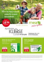 mea - meine apotheke Prospekt für Wiesbaden mit 4 Seiten mea - meine apotheke Prospekt für Wiesbaden: "Unsere Oktober-Angebote", 4 Seiten, 01.10.2020 - 31.10.2020