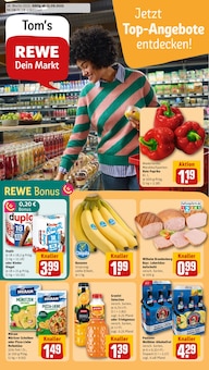 REWE Prospekt Dein Markt mit 16 Seiten