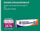 Schmerzgel forte 23,2 mg/g bei mea - meine apotheke im Prospekt "" für 25,75 €
