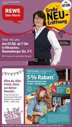 REWE Prospekt für Hitzacker: "Dein Markt", 30 Seiten, 04.08.2025 - 09.08.2025
