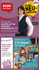 REWE Supermarkt Prospekt der aktuellen Woche mit 30 Seiten, gültig von 04.08.2025 bis 09.08.2025, in Hitzacker und Umgebung Aktueller REWE Supermarkt Prospekt in Hitzacker und Umgebung, "Dein Markt" mit 30 Seiten, 04.08.2025 - 09.08.2025