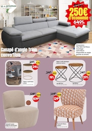 Offre Canapé D'angle Convertible dans le catalogue Maxi Bazar du moment à la page 8