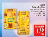 Butterkekse Minis im Angebot bei Marktkauf in Plauen Butterkekse Minis Angebote von Leibniz bei Marktkauf Plauen für 1,49 €