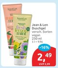 Duschgel Fresh Lemon Mint Angebote von Jean & Len bei budni Buchholz für 2,49 €