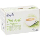 Thé vert - SIMPL en promo chez Carrefour Market Thé vert - SIMPL dans le catalogue Carrefour Market