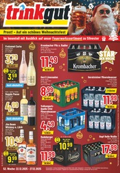 Trinkgut Getränkemärkte Prospekt der aktuellen Woche mit 18 Seiten, gültig von 22.12.2025 bis 27.12.2025, in Heiligenroth und Umgebung Aktueller Trinkgut Getränkemärkte Prospekt in Heiligenroth und Umgebung, "Aktuelle Angebote" mit 18 Seiten, 22.12.2025 - 27.12.2025