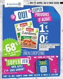 Offre Viande dans le catalogue E.Leclerc du moment à la page 1