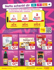 Zucker im aktuellen Netto Marken-Discount Prospekt (Erlangen) Zucker im Netto Marken-Discount Prospekt "Aktuelle Angebote" mit 56 Seiten (Erlangen)