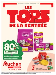 Catalogue Auchan Supermarché à Saint-Laurent-du-Var, avec 12 pages Prospectus Auchan Supermarché à Saint-Laurent-du-Var, "LES TOPS DE LA RENTRÉE", 12 pages, 01/09/2026 - 12/09/2026