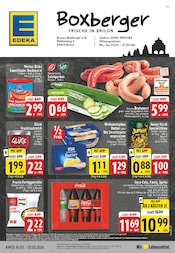 EDEKA Supermarkt Prospekt der aktuellen Woche mit 24 Seiten, gültig von 16.03.2026 bis 21.03.2026, in Bestwig und Umgebung Aktueller EDEKA Supermarkt Prospekt in Bestwig und Umgebung, "Aktuelle Angebote" mit 24 Seiten, 16.03.2026 - 21.03.2026