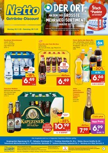 Aktueller Netto Marken-Discount Ensdorf, Amberg-Sulzbach Prospekt Netto Marken-Discount Ensdorf, Amberg-Sulzbach Prospekt "DER ORT, AN DEM DU IMMER AUSGEZEICHNETE PREISE FINDEST." mit 6 Seiten