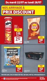 Gâteau Angebote im Prospekt "NOS APÉRITIFS D'ÉTÉ JUSQU'À -50% SUR LE 2ÈME" von Aldi auf Seite 12