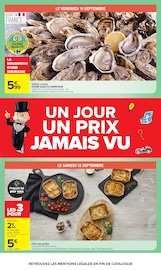 Promos Fruits De Mer dans le catalogue "LE MOIS MONOPOLY" de Carrefour Fruits De Mer en promo dans le catalogue Carrefour à la page 5