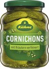 Cornichons mit Kräutern verfeinert im Angebot bei E center in Reutlingen Cornichons mit Kräutern verfeinert Angebote von Kühne bei E center Reutlingen für 1,99 €