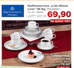 Kaffeeservice „Lido Black Line“ oder Tafelservice im Möbel Inhofer Prospekt Kaffeeservice „Lido Black Line“ oder Tafelservice von Seltmann Weiden im aktuellen Möbel Inhofer Prospekt für 69,90 €