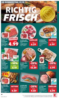 Rindfleisch im aktuellen Kaufland Prospekt (Braunschweig) Rindfleisch im Kaufland Prospekt "Hier bin ich richtig" mit 66 Seiten (Braunschweig)