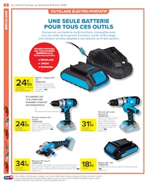 Prix et réduction Perceuse-Visseuse dans le prospectus Carrefour Market en cours Offre Perceuse-Visseuse dans le catalogue Carrefour Market du moment à la page 4