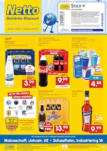 Netto Marken-Discount Mainhausen Prospekt "DER ORT, AN DEM DU IMMER AUSGEZEICHNETE PREISE FINDEST." mit 2 Seiten