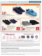 Promos Chaussures dans le catalogue "XXL" de Auchan Hypermarché Chaussures en promo dans le catalogue Auchan Hypermarché à la page 47