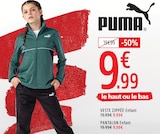 Veste zippée enfant - PUMA à 9,99 € dans le catalogue Intersport
