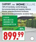 CARPORT „Falo“ Angebote von HOME DELUXE bei Marktkauf Meerbusch für 899,99 €