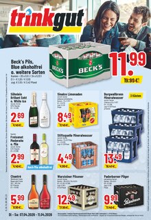 Cola im Trinkgut Prospekt "Aktuelle Angebote" mit 10 Seiten (Warendorf)