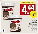 Nutella Eiscreme Angebote von Ferrero bei WEZ Bad Oeynhausen für 4,44 €