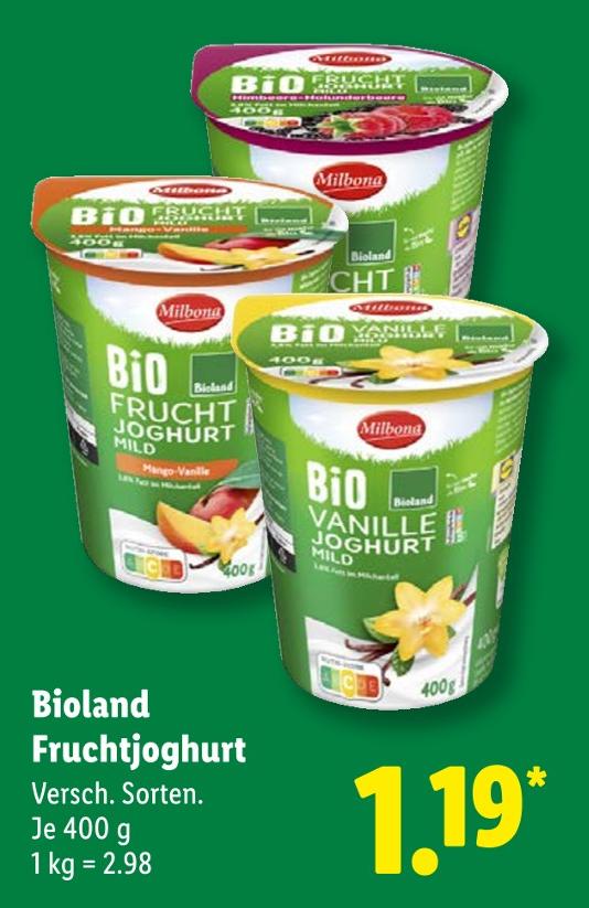 Bio Vanille Joghurt Mild