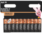 Piles AA ou AAA - Duracell dans le catalogue Stokomani
