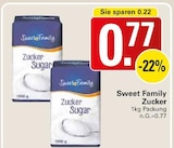 Zucker im Angebot bei WEZ in Bad Oeynhausen Zucker Angebote von Sweet Family bei WEZ Bad Oeynhausen für 0,77 €
