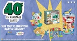 Promo 40% en avantage carte sur tout clementoni baby & clemmy à  dans le catalogue Intermarché Super à Saint-Jean-Brévelay