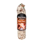 Saucisson sec artisanal pur porc DEBROAS en promo chez Carrefour Market Saucisson sec artisanal pur porc DEBROAS dans le catalogue Carrefour Market