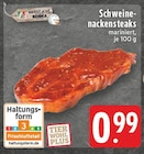Aktuelles Schweinenackensteaks Angebot bei EDEKA in Mülheim (Ruhr) ab 0,99 €
