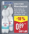 Aktuelles Mineralwasser Medium Angebot bei ALDI Nord in Dortmund ab 0,89 €