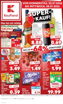 Getränke im Kaufland Prospekt "Hier bin ich richtig" mit 75 Seiten (Jena)