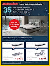 Aktueller Möbel Borst Prospekt mit Lattenrost, "GROSSER TEMPUR® SONDERVERKAUF", Seite 2