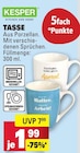 Tasse Angebote von Kesper bei Marktkauf Leinfelden-Echterdingen für 1,99 €