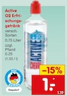 O2 Erfrischungsgetränk von Active im aktuellen Netto Marken-Discount Prospekt für 1,00 €