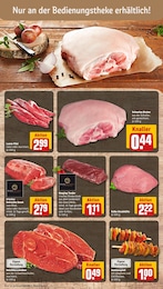 Schweineschulter Angebot im aktuellen REWE Prospekt auf Seite 10